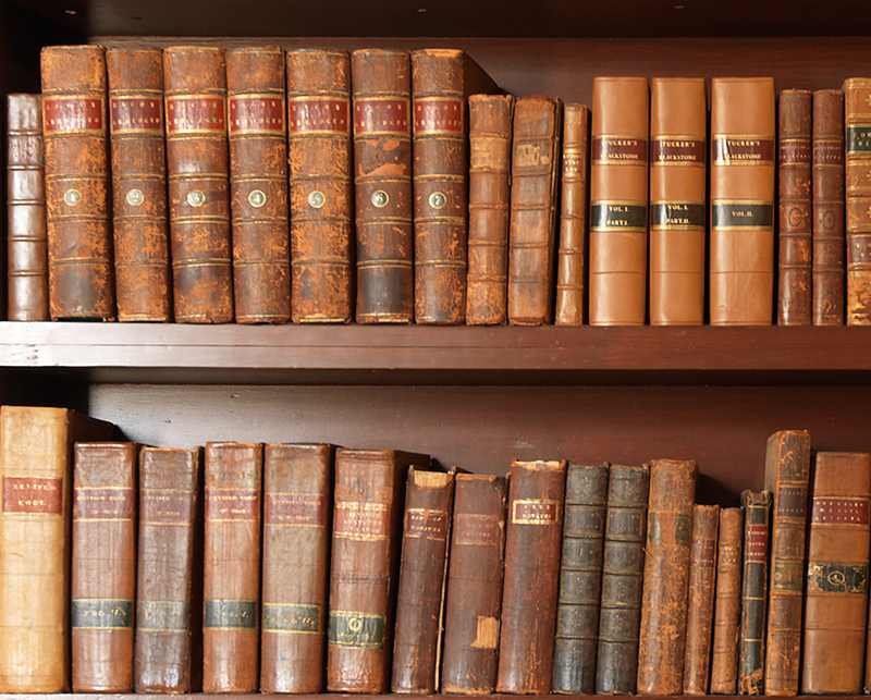 Books at Monticello