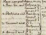 Draft of Manual. Courtesy of Library of Congress.